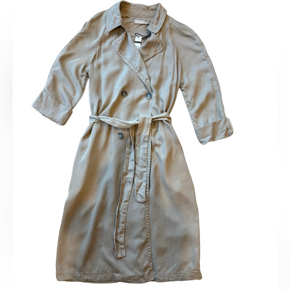 Trench Coat Tan Lightweight Medium